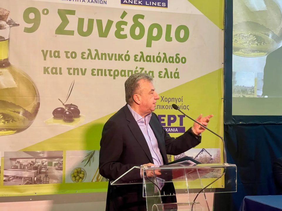 Σταύρος Αρναουτάκης: Η Περιφέρεια Κρήτης έχει στρατηγικό σχέδιο για το ελαιόλαδο