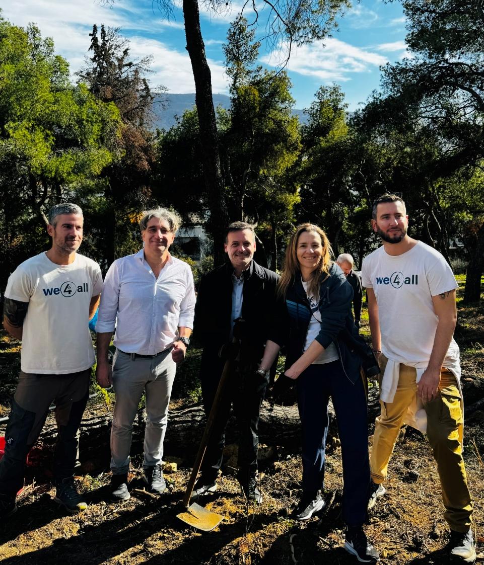 Ο Λυκαβηττός «αναζωογονείται» - Μεγάλη δενδροφύτευση από τον Δήμο Αθηναίων