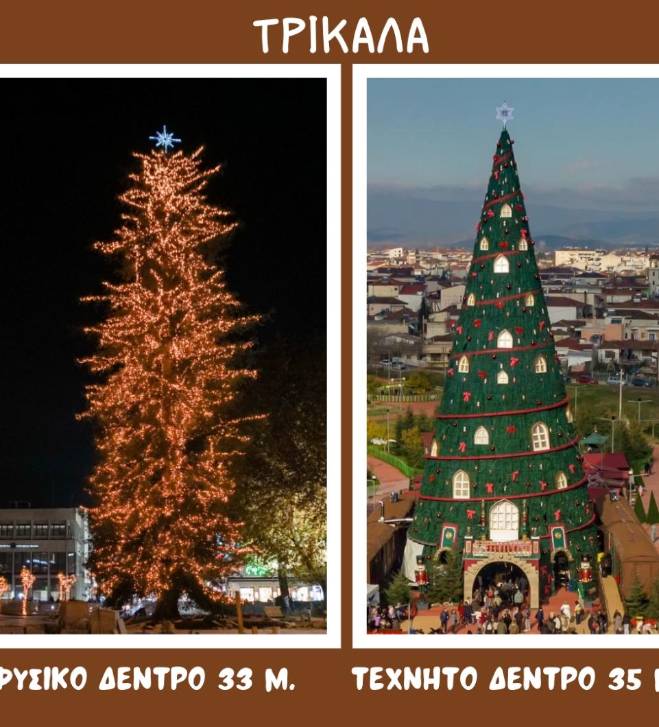 Χριστουγεννιάτικη πρωτιά για τα Τρίκαλα