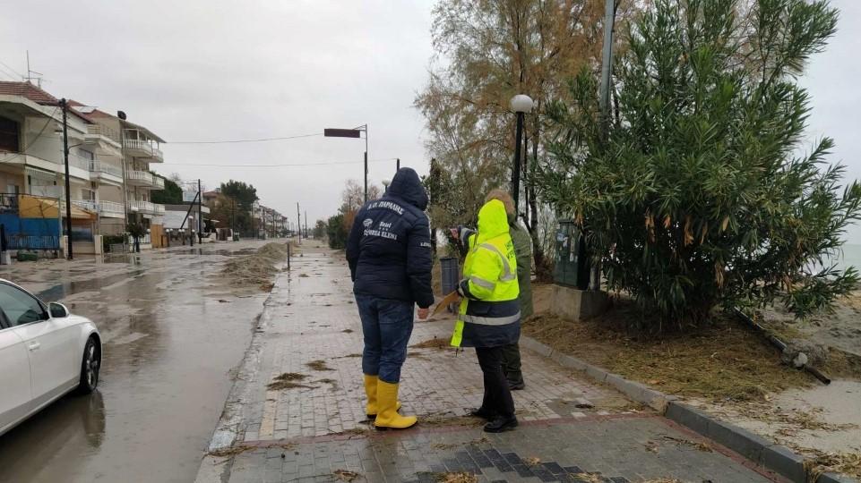 Δήμος Κατερίνης: Κλιμάκια της τεχνικής υπηρεσίας αποτυπώνουν το μέγεθος των καταστροφών της κακοκαιρίας