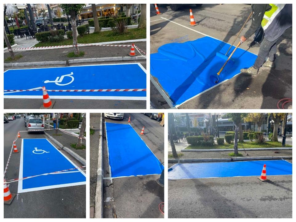 Δήμος Λυκόβρυσης - Πεύκης: Νέες θέσεις στάθμευσης ΑμεΑ σε κομβικά σημεία