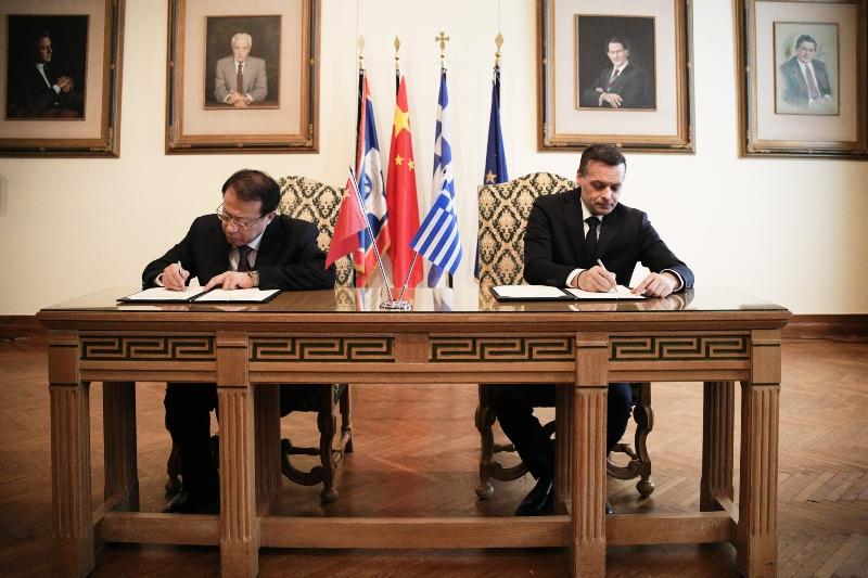 Δήμος Αθηναίων: Αδελφοποίηση Αθήνας - Σαγκάης