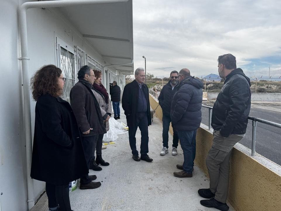 Δήμος Ηρακλείου: Αυτοψία Αλέξης Καλοκαιρινός στα ειδικά σχολεία στη Νέα Αλικαρνασσό