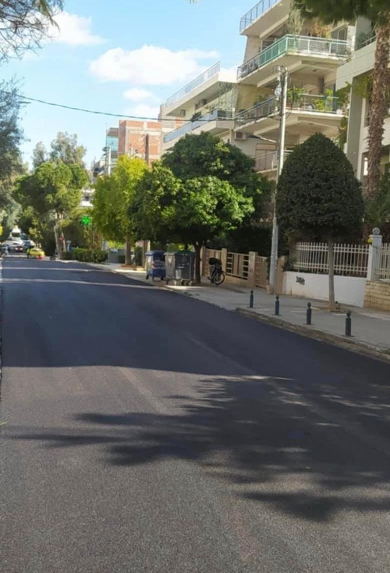 Δήμος Παλαιού Φαλήρου: Συνεχίζονται οι εργασίες συντήρησης των οδικών δικτύων