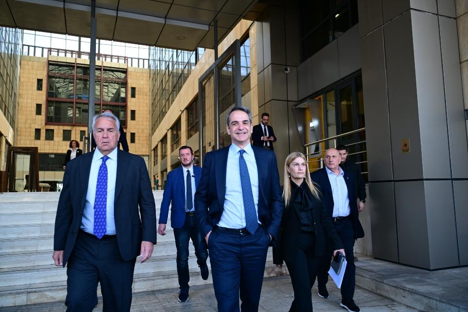 Μητσοτάκης από υπουργείο Μετανάστευσης: Στόχος ο περιορισμός της παράνομης μετανάστευσης