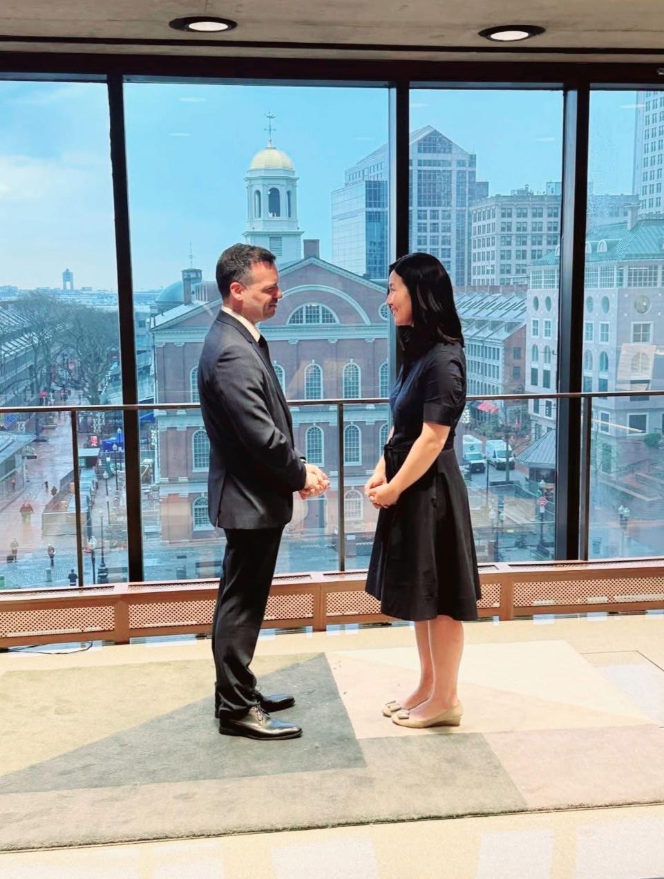 Χάρης Δούκας - Michelle Wu: Δύο προοδευτικοί Δήμαρχοι ενώνουν δυνάμεις για την Αθήνα και τη Βοστώνη