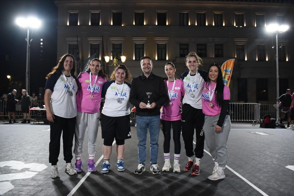 Δήμος Αθηναίων: Με επιτυχία ολοκληρώθηκε το τουρνουά μπάσκετ στην πλατεία Κοτζιά