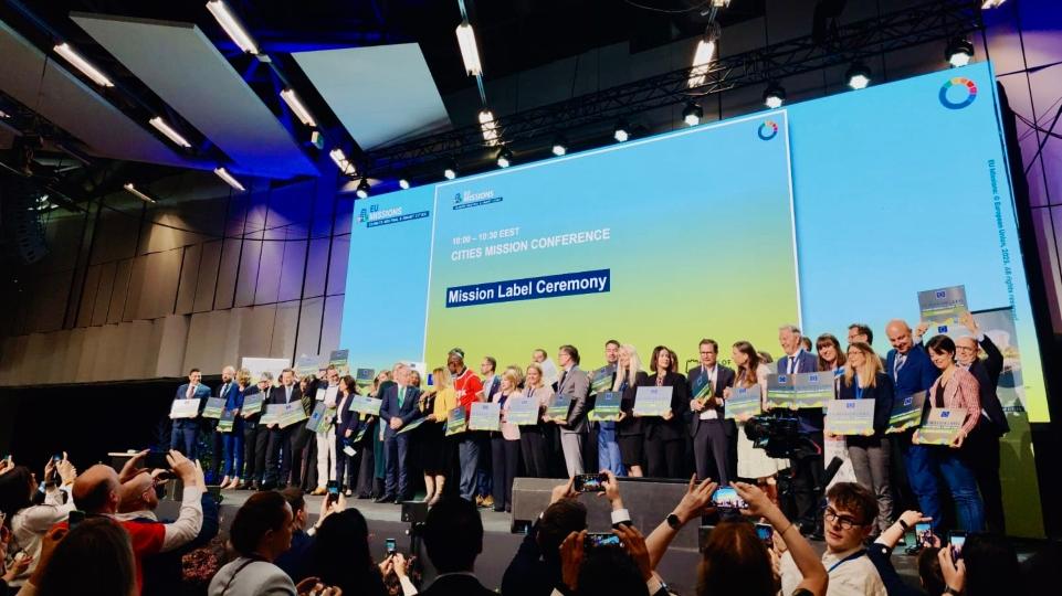 Η Αθήνα τιμήθηκε από την Ευρωπαϊκή Ένωση με το σήμα Mission City