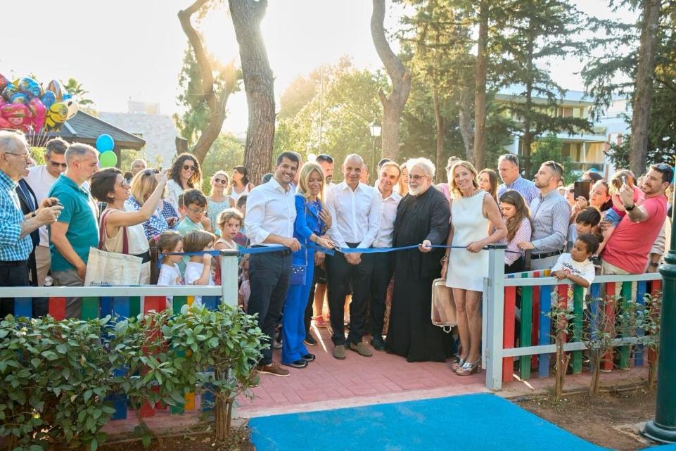 Νέα παιδική χαρά στο Δήμο Κηφισίας - «Συνεχίζουμε να επενδύουμε στο μέλλον της νέας γενιάς»