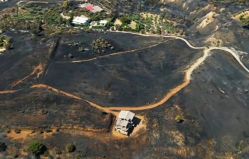 Πάτρα: Εικόνες καταστροφής από drone μετά τη φωτιά Συγκλονιστικό βίντεο