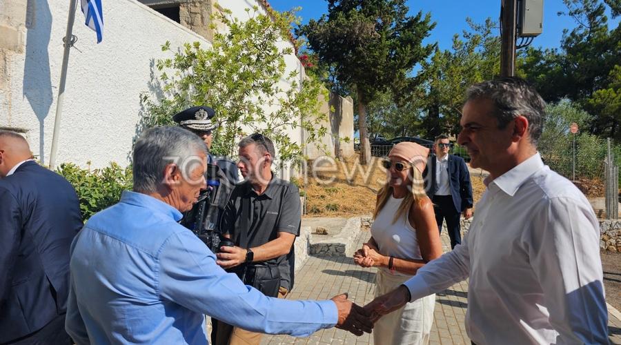 Στα Χανιά για τον Δεκαπενταύγουστο ο Κυριάκος Μητσοτάκης