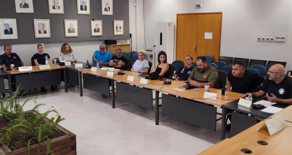 Συνεδρίαση του Τοπικού Συντονιστικού Οργάνου Πολιτικής Προστασίας Δήμου Ραφήνας - Πικερμίου