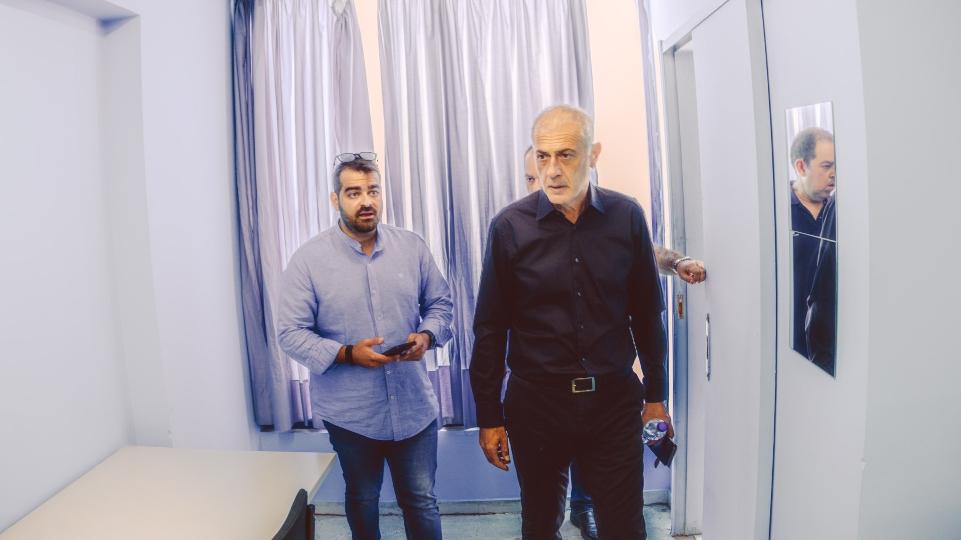 Επίσκεψη Μώραλη στο Πρότυπο Μουσικό Κέντρο Πειραιά