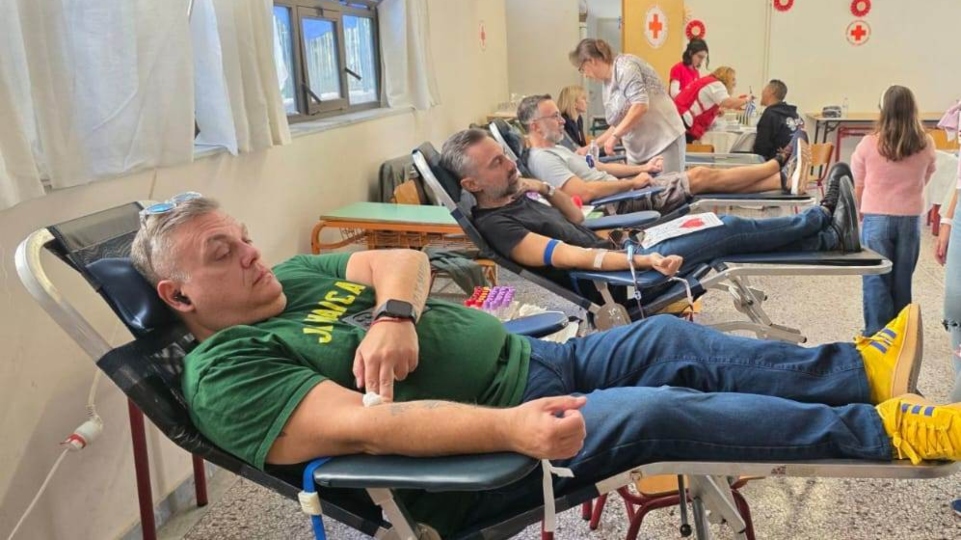 Πειραιάς: Με επιτυχία πραγματοποιήθηκε η εθελοντική αιμοδοσία η Γ' Δημοτική Κοινότητα