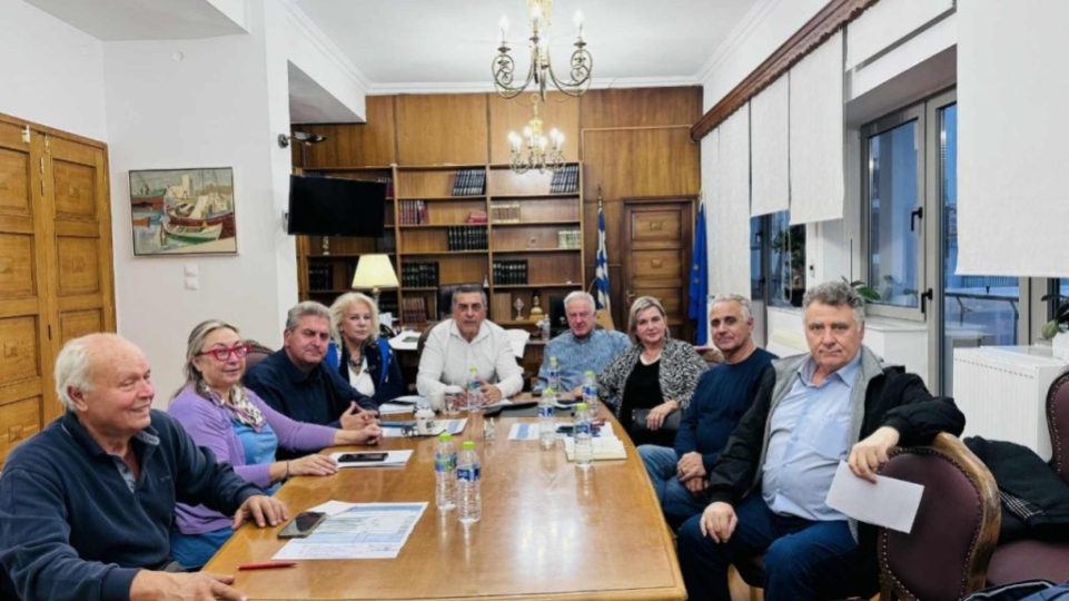 Συνάντηση της «Συμμαχίας για τον Βόλο» με τον Δημήτρη Κουρέτα - Τι συζητήθηκε