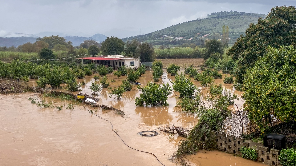 Κακοκαιρία: Σε κατάσταση έκτακτης ανάγκης τέσσερις νομοί και έξι δήμοι της Ηπείρου μετά τις καταρρακτώδεις βροχές