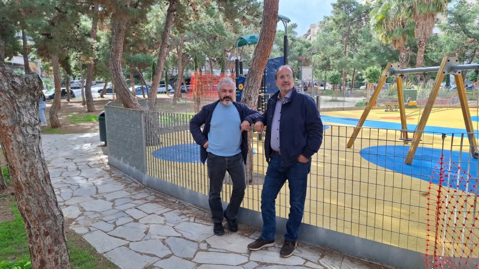 Νέα Σμύρνη: Ανακαινίστηκε η παιδική χαρά της πλατείας Βασιλείου Γεωργίου