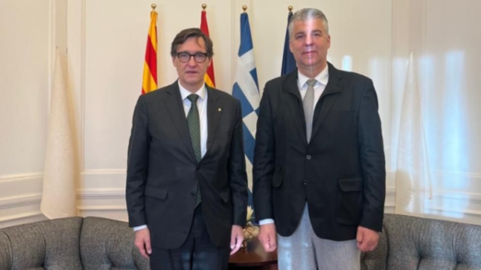 Περιφέρεια Αν. Μακεδονίας-Θράκης και Καταλονία θέτουν τις βάσεις για στρατηγική διαπεριφερειακή συνεργασία