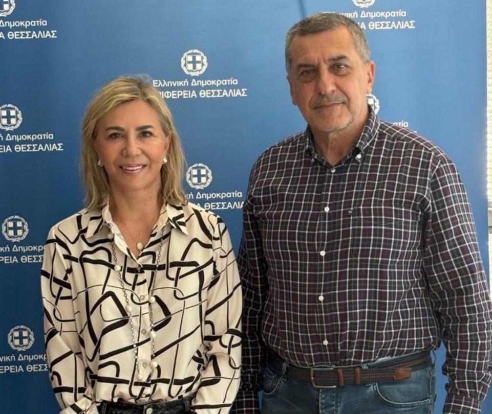 Συνάντηση Κουρέτα - Μακρής για την πορεία του νέου Πυροσβεστικού Μεγάρου Βόλου