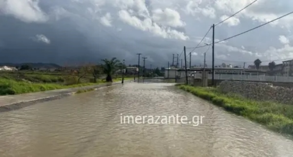 Σοβαρά προβλήματα από την κακοκαιρία Byron - Πλημμύρες, κατολισθήσεις και προειδοποιήσεις του 112